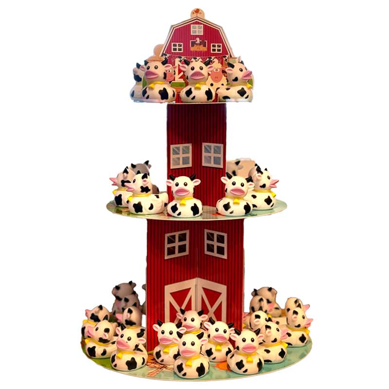 Retail Display Cow Rubber Ducks